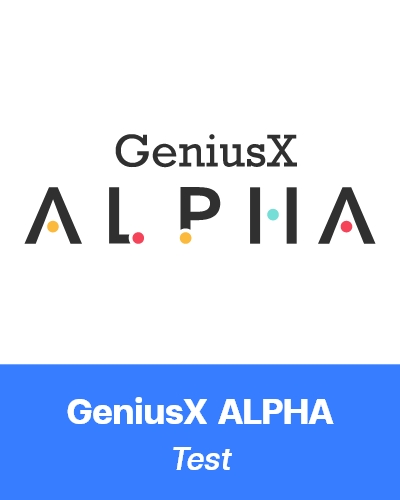 GeniusX ALPHA Test